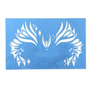 5 Pattern Soft Reusable Face Paint Stencil Halloween Make up Tattoo Template