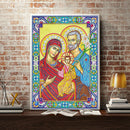 5D DIY Special Shaped Diamond Painting Religious Embroidery Kit Home Decor