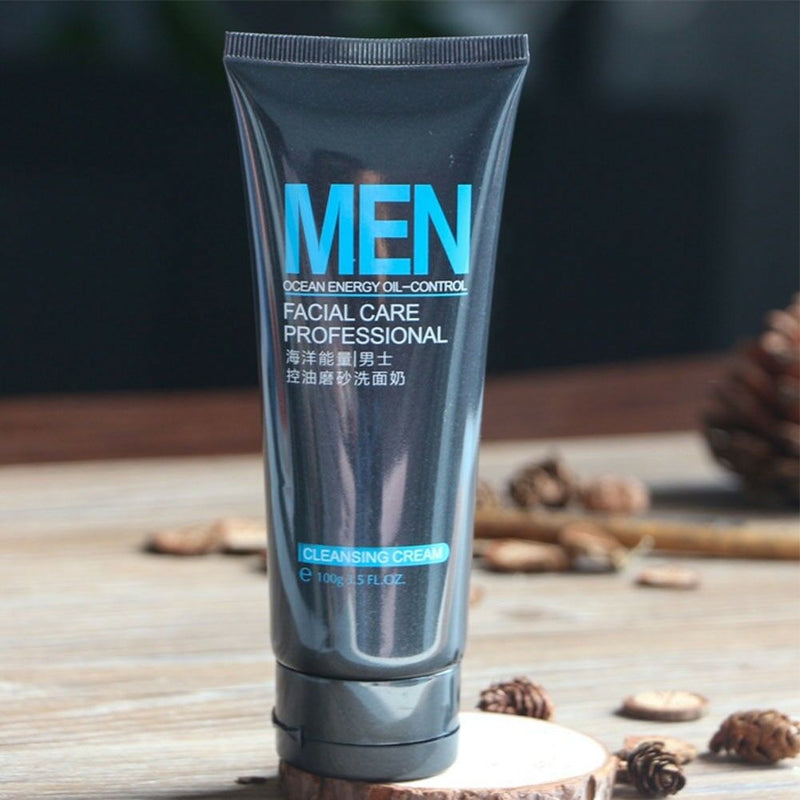 Mens Mud Facial Cleanser Face Wash for Oily Skin Blackhead Remover Foamin Dwgp