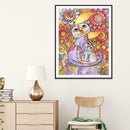 5D DIY Full Drill Diamond Painting Cross Stitch Embroidery Mosaic Kit (Cat)