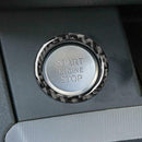 For Audi Q5 Q7 A5 A7 A4L Engine Start Stop Button Ring Carbon Fiber Cover Trim