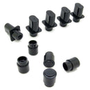 10 Pcs Guitar Switch Cap : 5 Pcs Tele Switch Cap Tip for Telecaster Top-Hat Q8S7