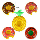 15Pcs Inflatable Floating Drink Can Cup Holder Hot Tub Swimming Pool Beach OZ