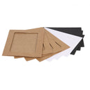 10pcs 4 inch Wall Hanging Photo Paper Frame Picture Display Modern Art Home