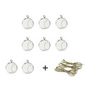 80MM Hanging Tealight Holder Glass Globes Terrarium Wedding Candle Holder C