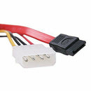 15+7 Pin SATA Power/Data to 4 pin IDE Power Cable T4B9