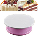 29Cm Plastic Cake Turntable Rotating Cake Decorating Anti-Skid Round Cake S
