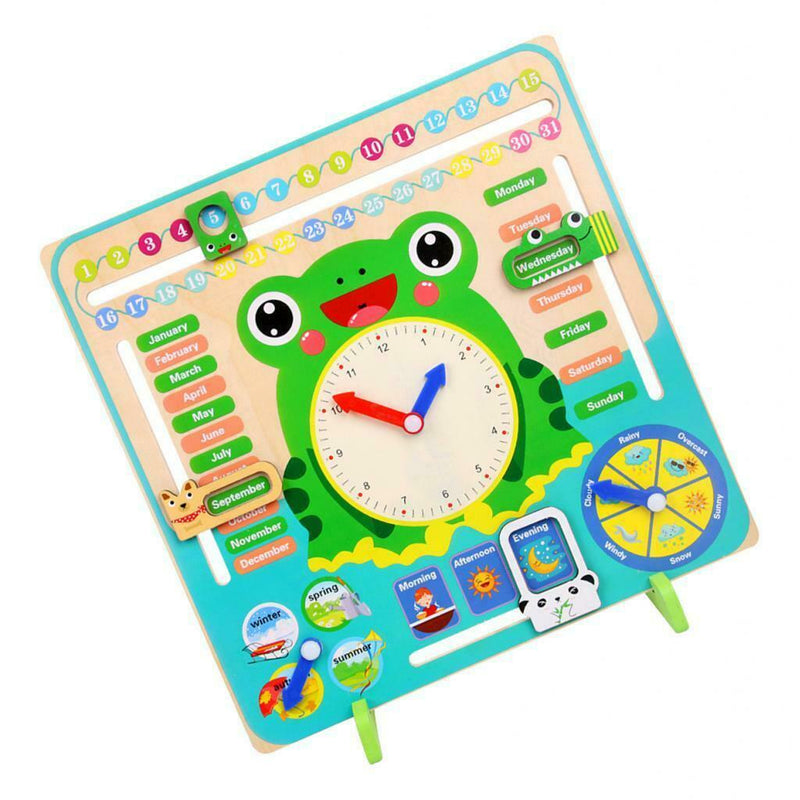 Children Time Learning Clock, 12 Hour, Makes Kids Learning