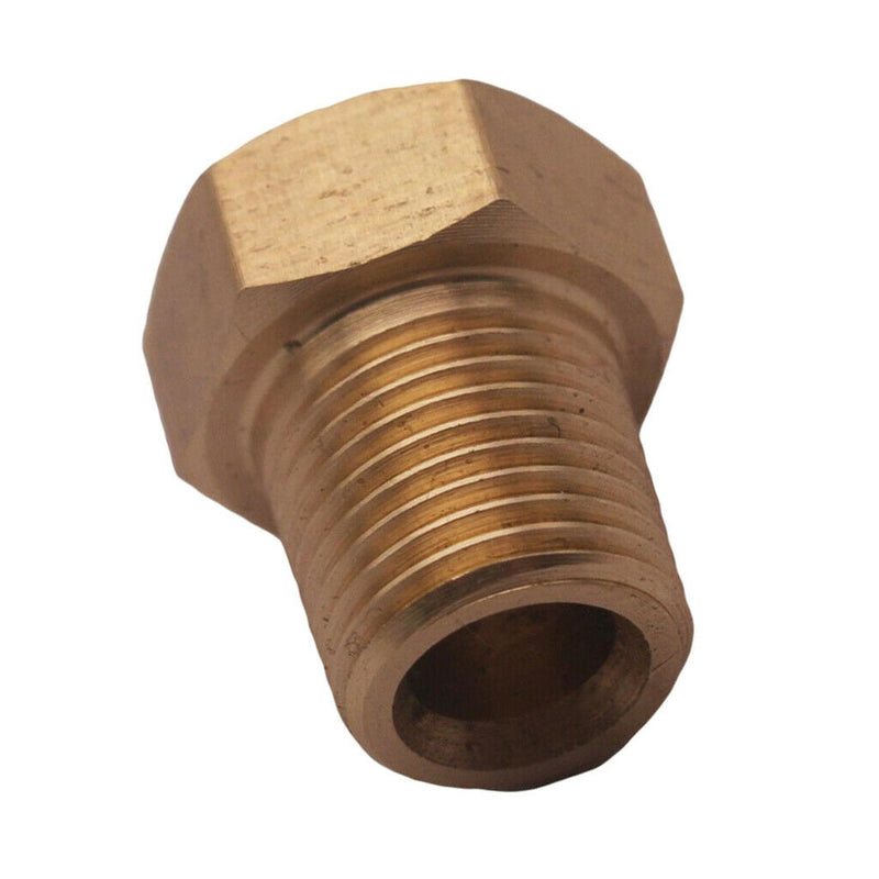 1-8 *1/8" NPT Plug Male Brass Gas Oil Fuel Tank Port Fitting Adapter