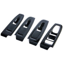 4Pcs ABS Carbon Fiber Interior Door Window Lift Button Switch Panel Cover T