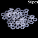 50Pcs/Set O Rings white grommets Flights Darts Arrows Tips Replaces ES