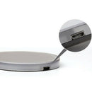 Car Cup Holder Bottom Pad LED Light Cover Trim Atmosphere Lamp Car Decor