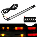 LED Flexible Mini Strip Led Motorcycle Turn Signal Universal Amber Light Strip