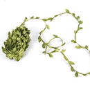 10M DIY Craft Artificial Green Leaf Vine Garland Plant Wreath Foliage Decoration