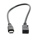 Micro USB Female to USB-C 3.1 Type-c Male Converter Cable Adapter OTG Conne  TEU