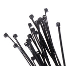 500Pcs 2.8*200mm Nylon Plastic Zip Trim Wrap Cable Loop Ties Wire Self  OZ