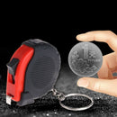 Mini Tape Measure With Key Chain Plastic Portable 1m Retractable Ruler cm/Inch