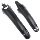 1 Set Tube Bicycle Riding Mudguard Plastic Mountain Bike Front Rear Fender Nw
