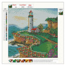 5D DIY Full Drill Diamond Painting Landscape Cross Stitch Embroidery Mosaic