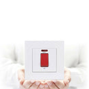 With Indicator Light Switch 45A High Power Switch Panel Type 86 Double Maxi