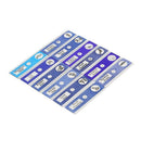 48pcs Kids Plastic Prepared Microscope Slides Of Animals Insects Plants Flo J3S5
