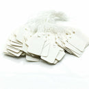 Lots 1000 Blank Writable Price Tags Hang Labels with String Tag Paper Cards