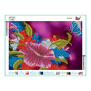 Flower Butterfly 5D Diamond Painting Embroidery DIY Cross Stitch Needlework