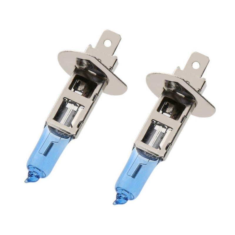 2pcs H1 12V 100W Blue Halogen Xenon Light Bulbs for Car Headlamp Headlight A
