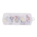 11pcs/set Metal Fishing Lure Spoon Bait Sequins with Box Fishing Tackle