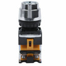On/Off/On Three 3 Position Rotary Selector Key Lock Switch 10A 380V AC Z7O6