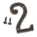 2pcs Iron Metal House Sign Door Number Name Plaque Street Address Plaque 1 2