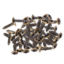 50x Pickguard Mounting Screws for ST SQ Replacement Parts Bronze 3x12mm