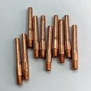 10pcs Gas Shielded Welding Fitting Conductive Tip for Welding Accs 6.5x1.2x45mm
