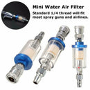 Air Spray Paint Kit Regulator Gauge In-line Air Oil Water Separator Filt SQI