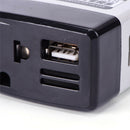 AutoCharger Adapter DC 12V To AC Converter 220V Mobile Charger Power With USB 3C