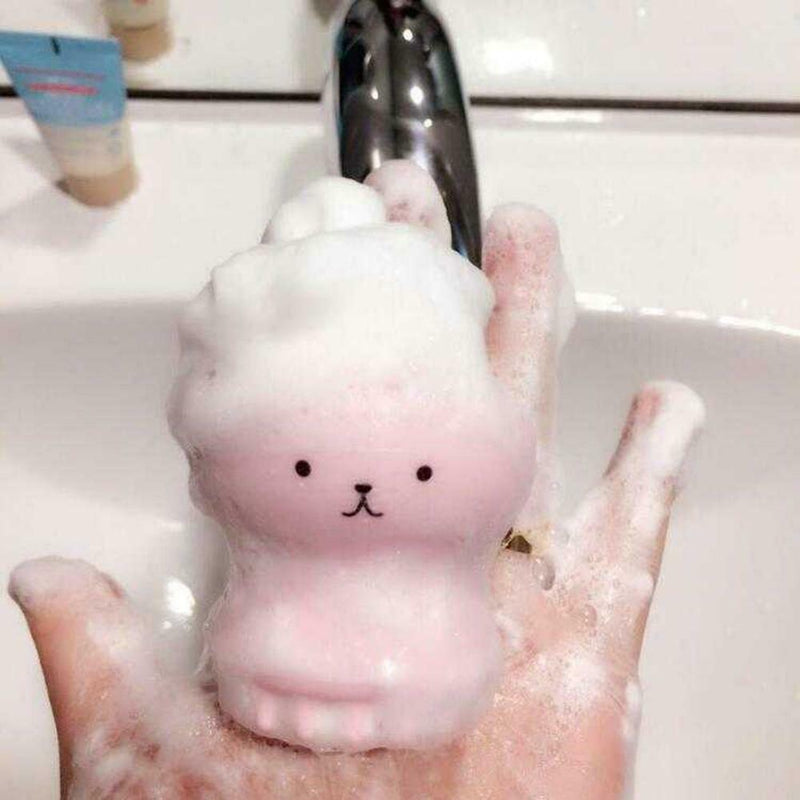 Jellyfish Shaped Silicone Face Cleanser Powder Puff Brush Facial Cleaner Brush