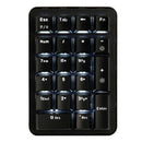 Ajazz Mini Gaming Keyboard Blue Switches Backlit USB Wired Numeric Keypad