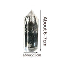 Creative Quartz Crystal Point 60-70mm Natural Wand Healing Reiki Stone Spec C9B1