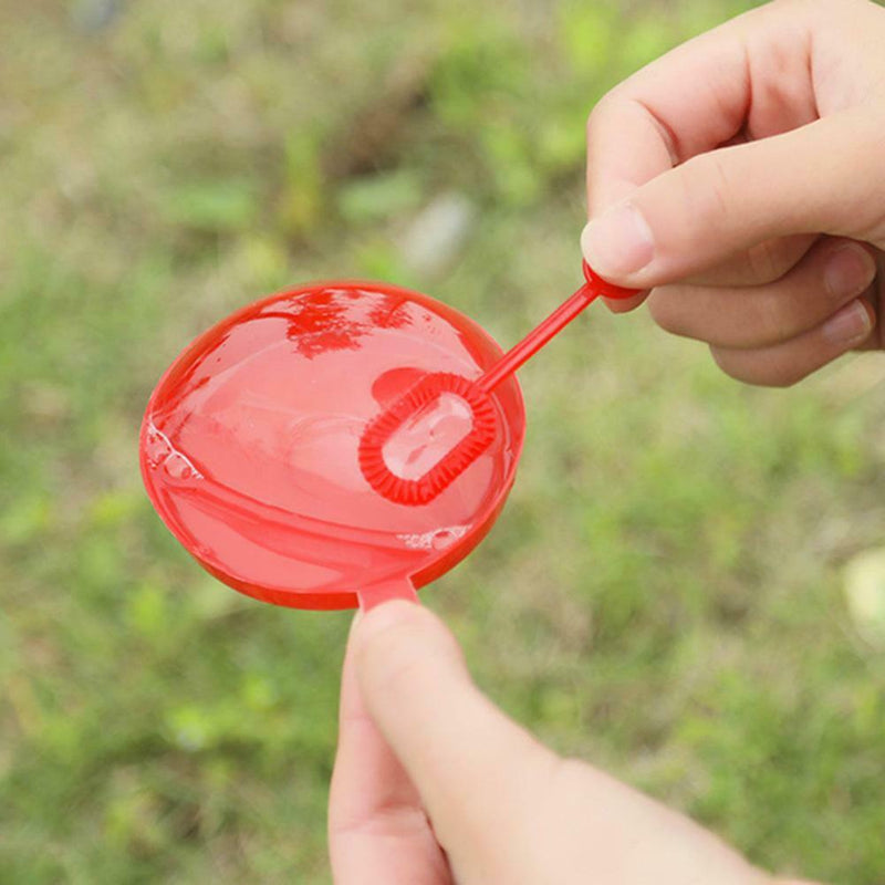 Soap Blowing Bubble Horn No Liquild Concentrate Stick Tray Kids Toys Kits A