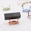 New Red Creative Cute Crab Pen Holder Weightlifting Crabs Pen Holder Bracke