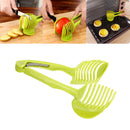 Vegetables Fruits Cutting Holder Clamp Hotel Supplies Kits F/ Egg Cutter
