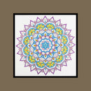 Special Shaped 5D DIY Diamond Painting Color Mandala Embroidery (HB012)