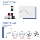 WiFi RGB 24 Key Music Remote Controller Dimmer for LED Strip Light (1 in 2) A