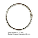 12pcs/set Mutifunctional Metal Key Chain Outdoor Camping Tent Fixed Rings A