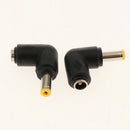 10 Pack L Type Male to Female Terminal Charging Connector, DC Power Plug
