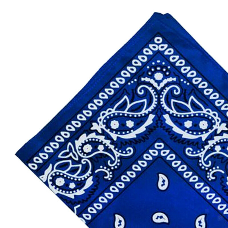 Womens Novelty Double Sided Print Bandana Head Wrap Neck Wristband Kerchief