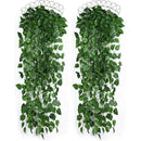 Artificial Plants Greeny Ivy Vine Wall Hanging Leaves Garland Home Wedding  L2O1