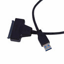 USB 3.0 to SATA 22 Pin Cable 2.5" Hard Disk Driver Cable SSD Adapter Cord