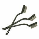 1Pc Steel Brush Small Cleaning Brushes Wire Rust Sparks Scrub 180mm H0O7 U J7C0