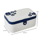 Jewelry Box Multi Layer Portable Jewelry Storage Box Creative Multifunction Y1O4